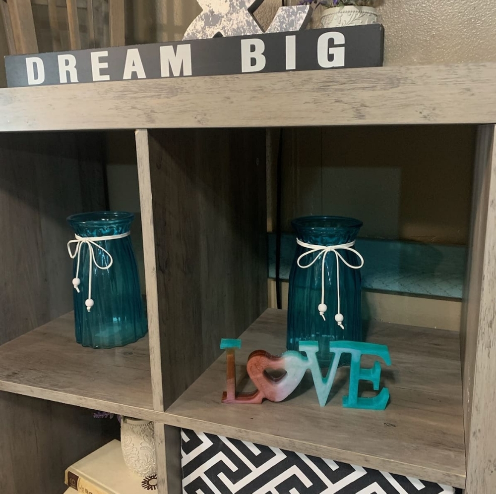LOVE decor pieces